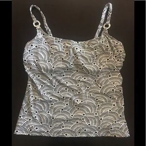 Underwire 2-Piece Swimsuit Sz XL